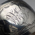 1897 British antique sterling silver napkin ring, 36g, Hilliard & Thomason